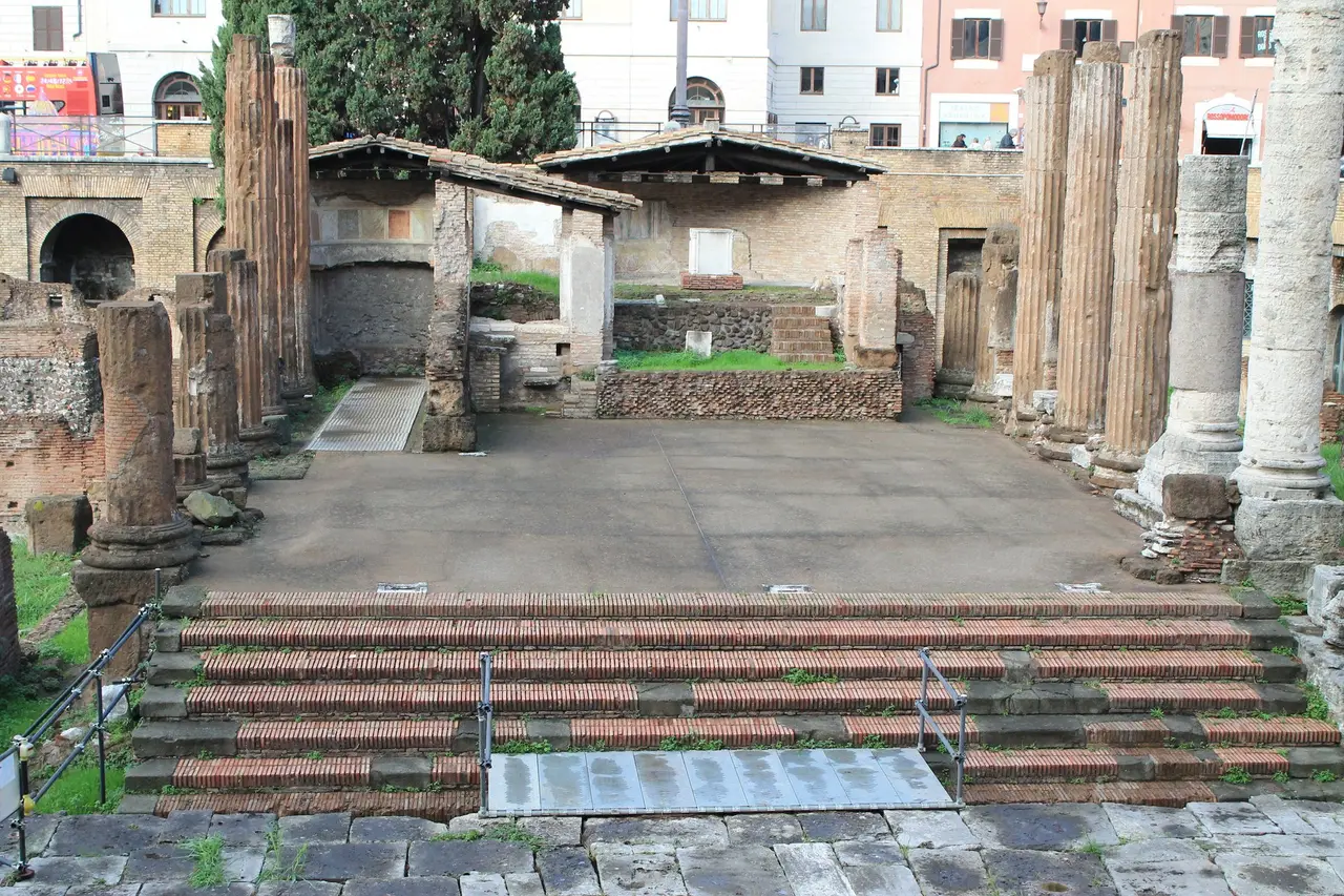 The temples of the sacred area at Largo di Torre Argentina