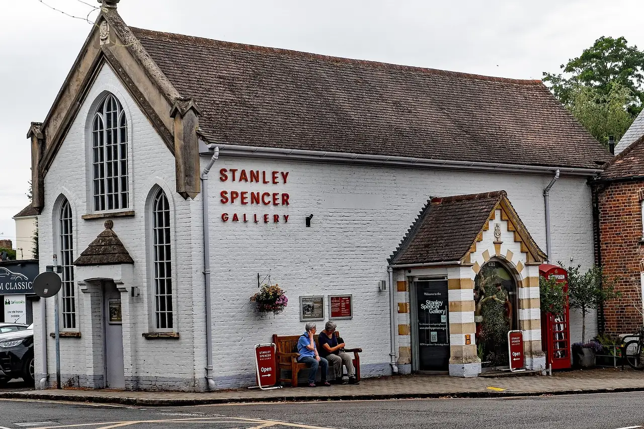 The Stanley Spencer Gallery, an old brick chapel on Cookham’s high street