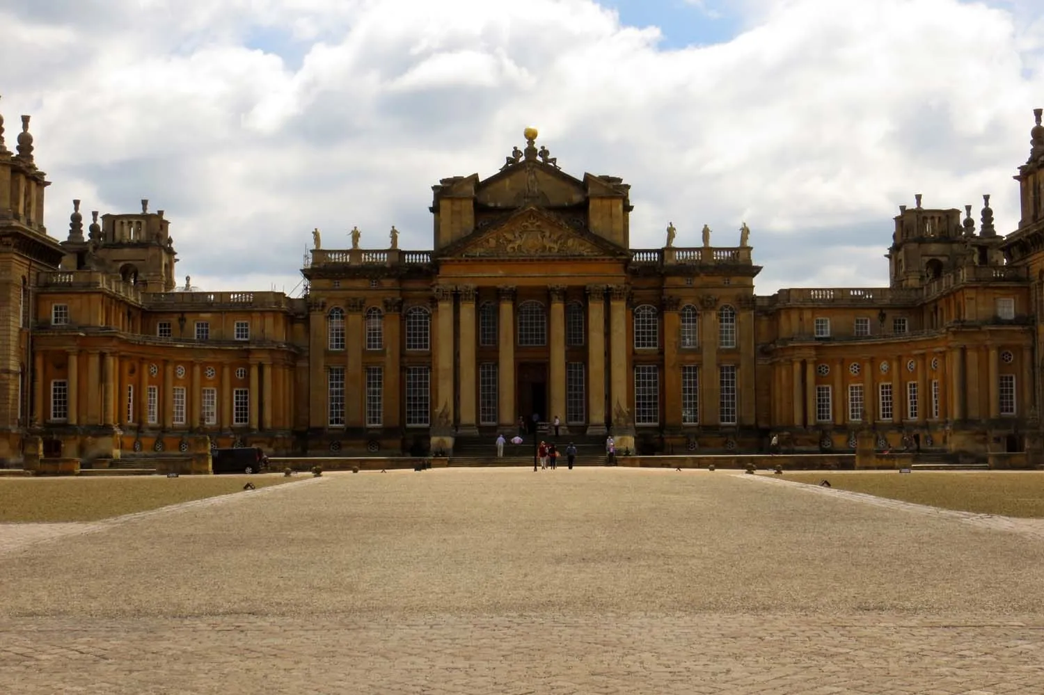 Blenheim Palace from the Great Court