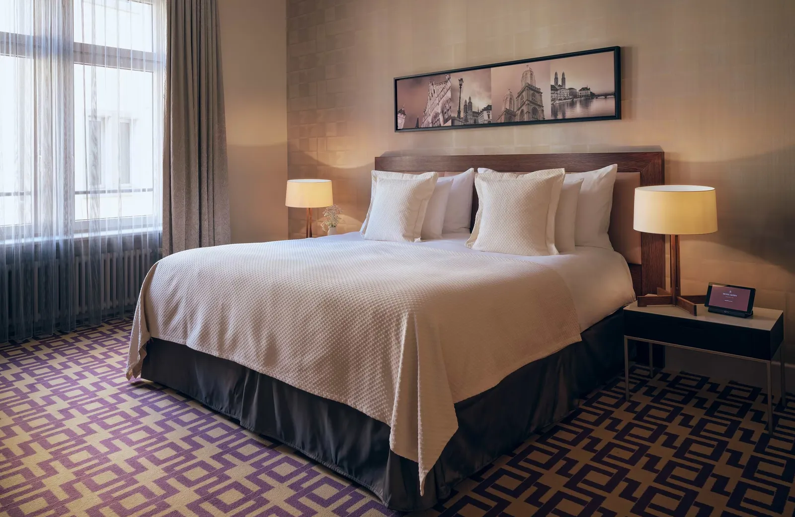 The Master Suite bedroom