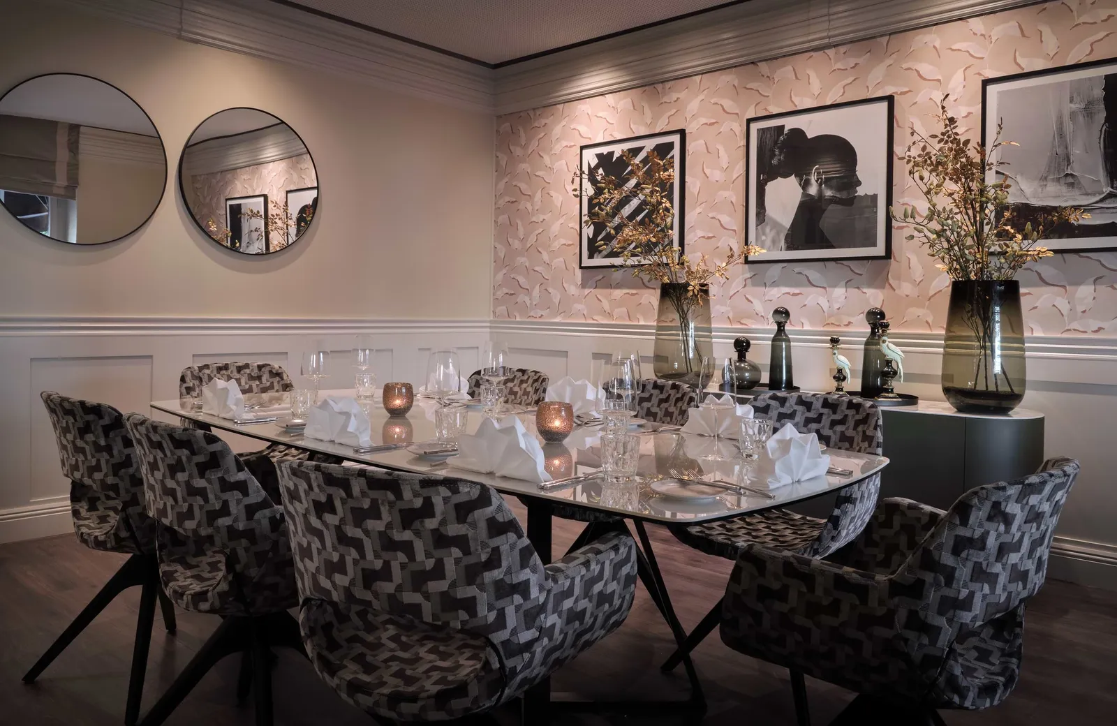 Alden’s dining room