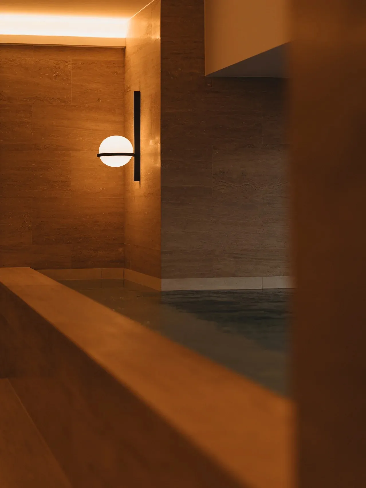 La doccia della spa