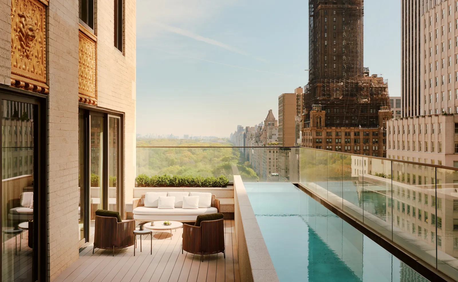 3-bedroom home with private pool overlooking New York City, Aman New York.