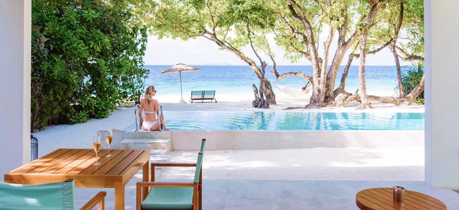 Beach Pool Villa in an official photograph