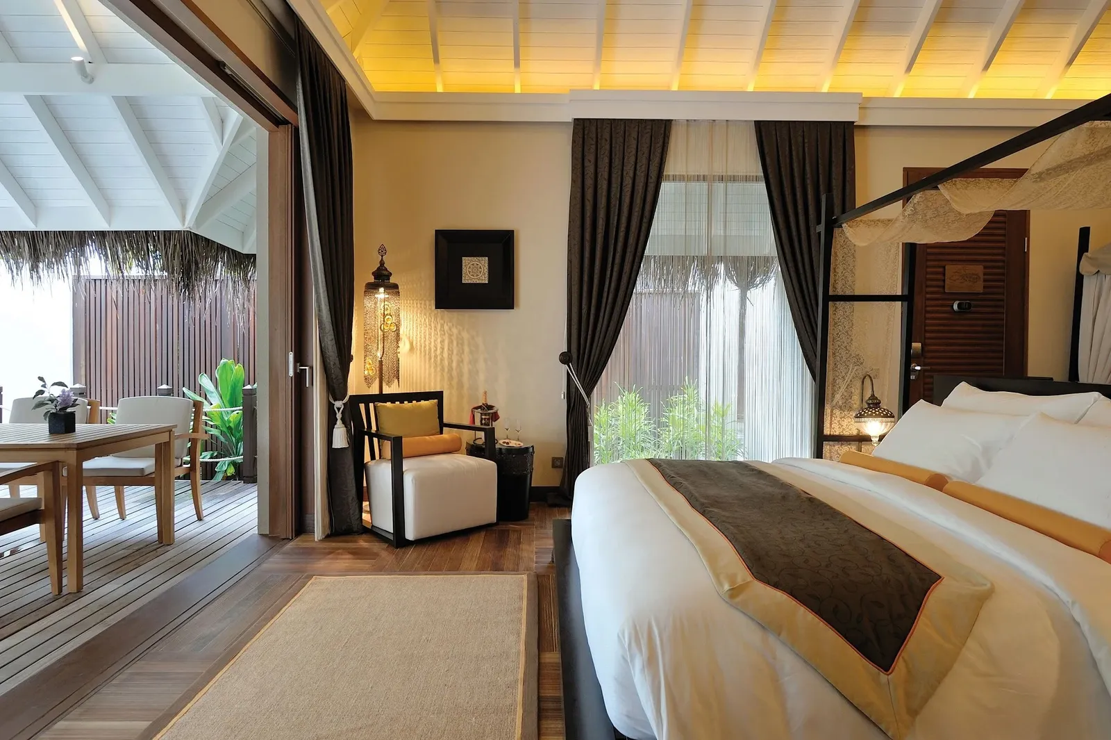 The Beach Suite bedroom, one of the 2 in a Beach Family Suite
