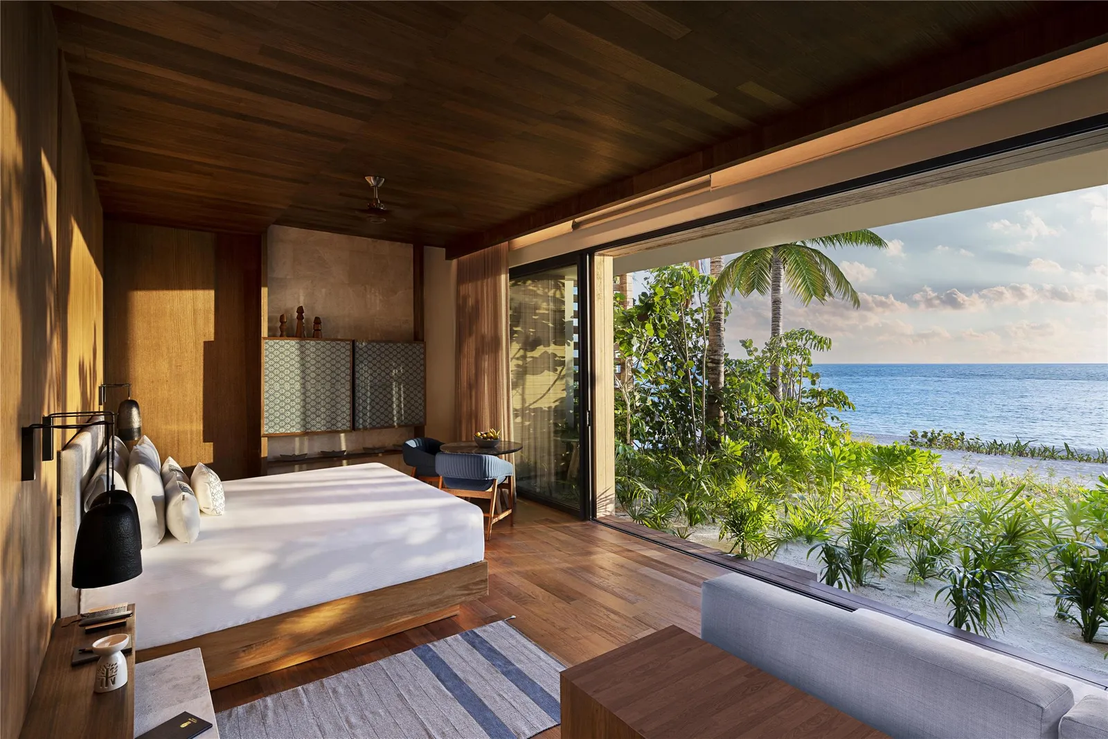 Beachfront Terrace Pool Suite at Banyan Tree Mayakoba
