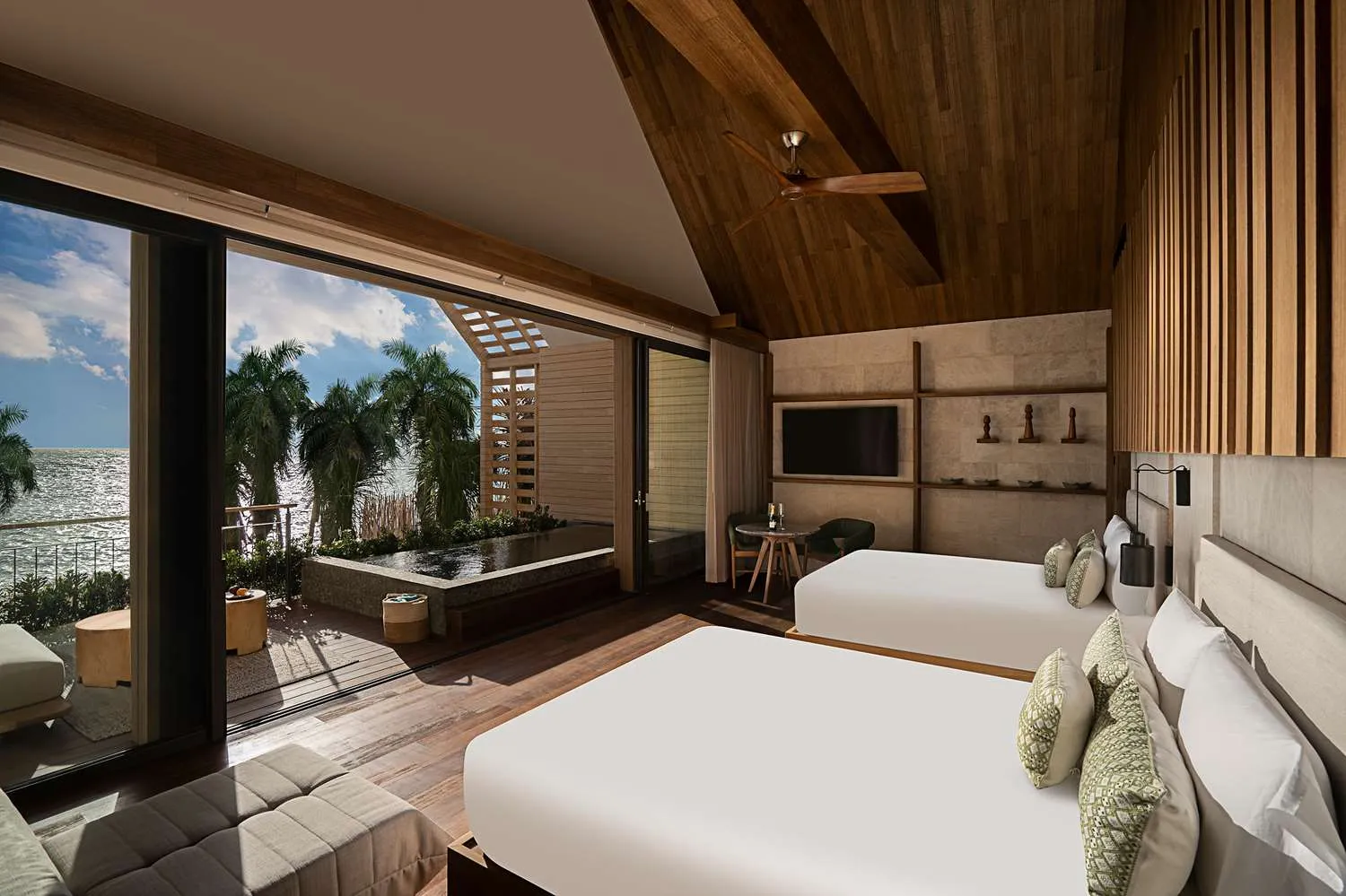 Oceanfront Veranda Pool Suite - Queen at Banyan Tree Mayakoba