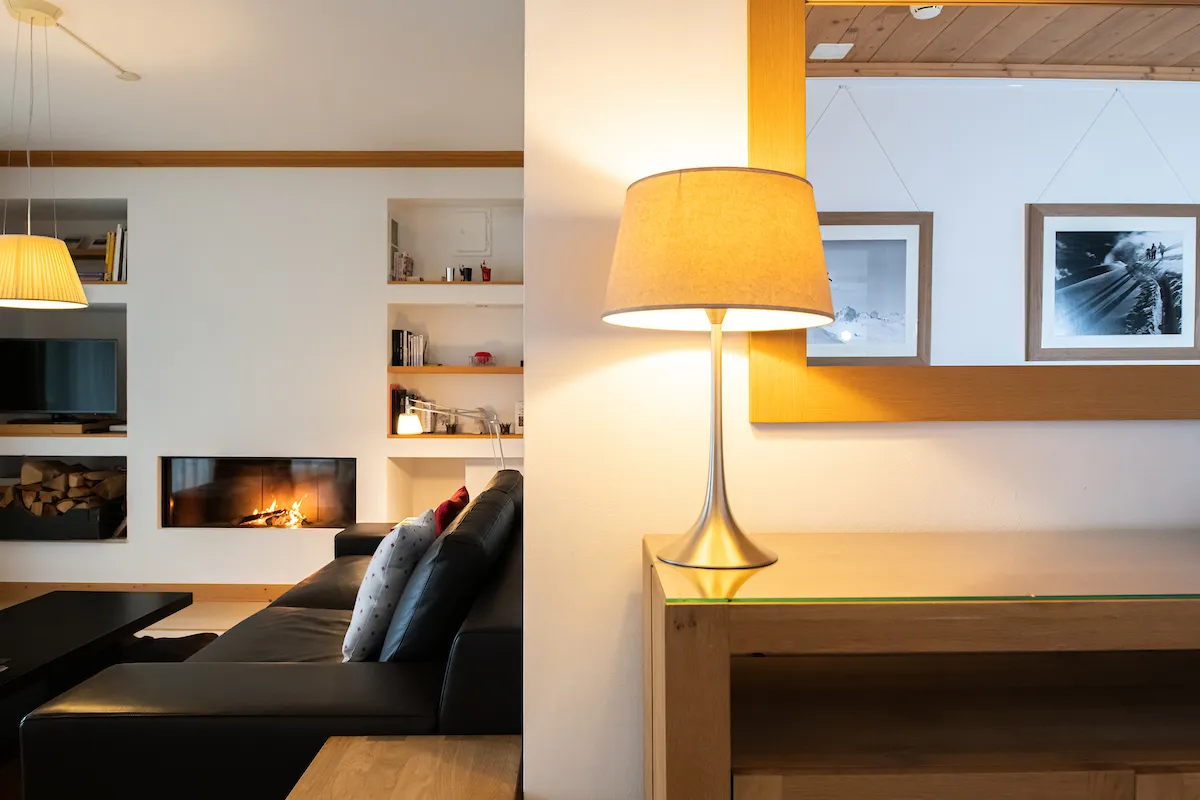 Il camino di una Executive Residence