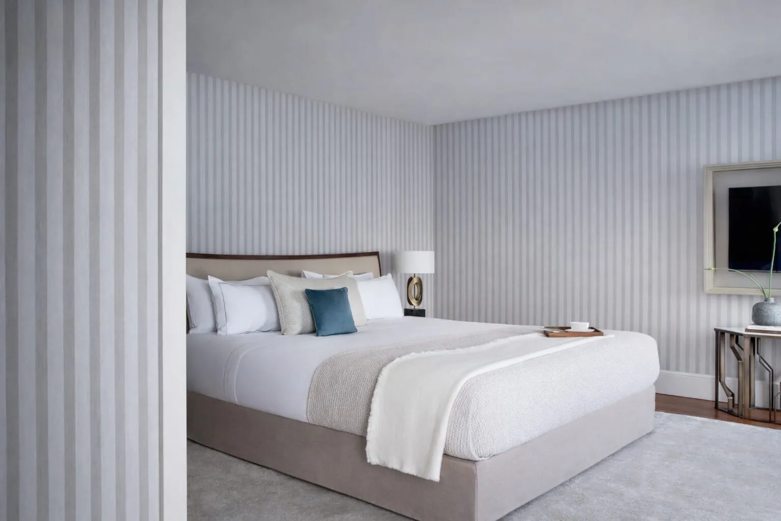 Il letto king size di una Classic Room