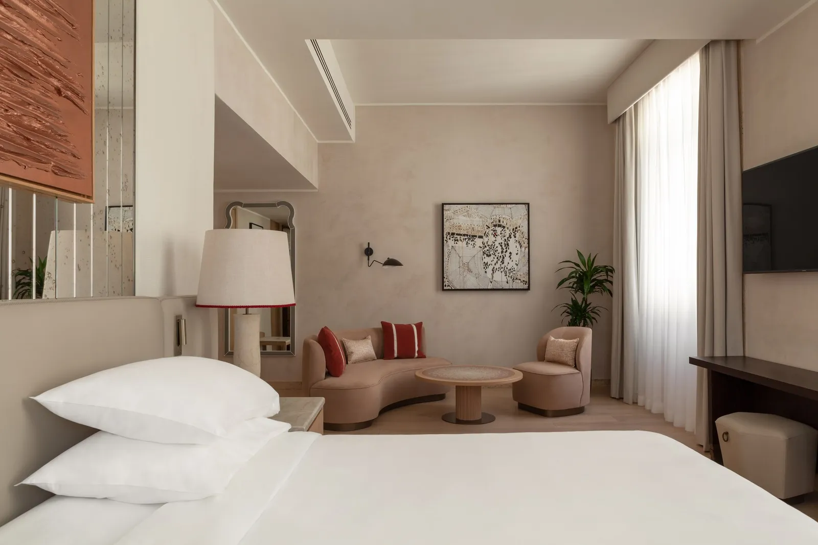 Una Junior Suite del Park Hyatt Milano.
