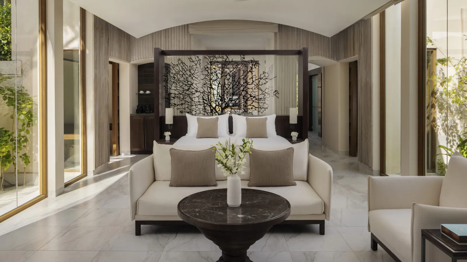 A Deluxe Beach Villa with Pool’s bedroom