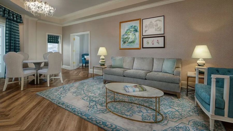 Victorian Suite - Club Level · official Disney photograph