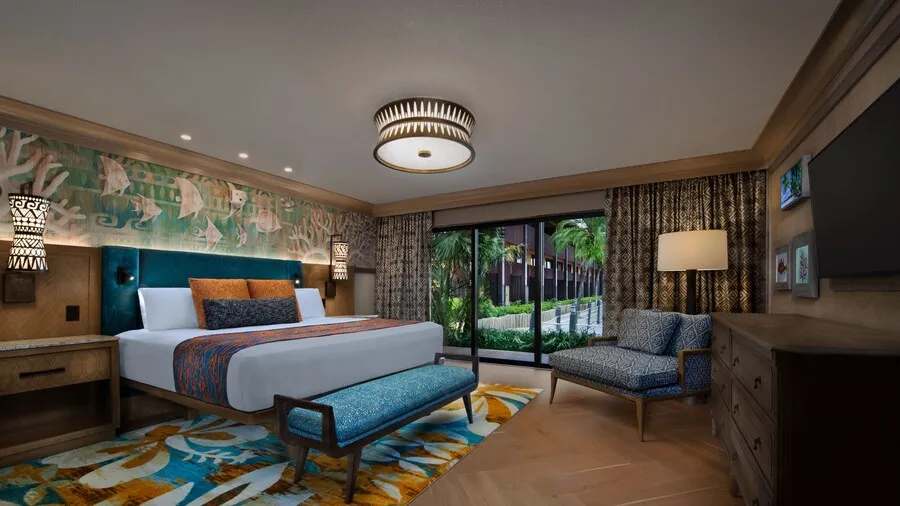 Honeymoon Room - Club Level · official Disney photograph