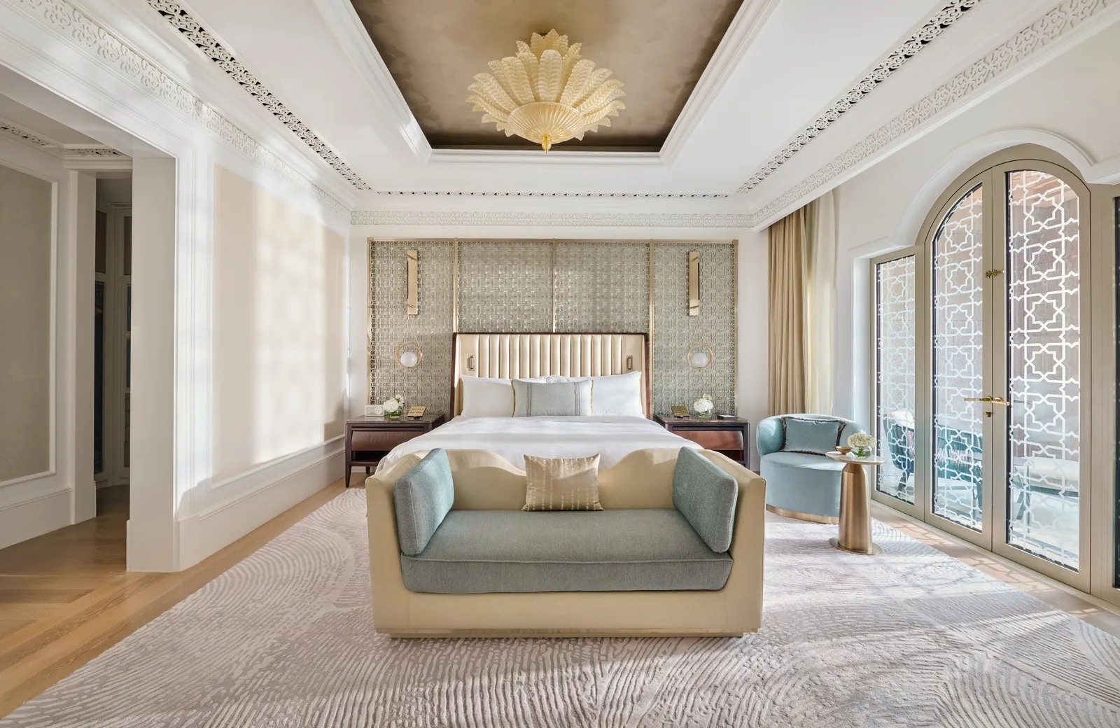 Official photograph of the Beachfront Suite category at Emirates Palace