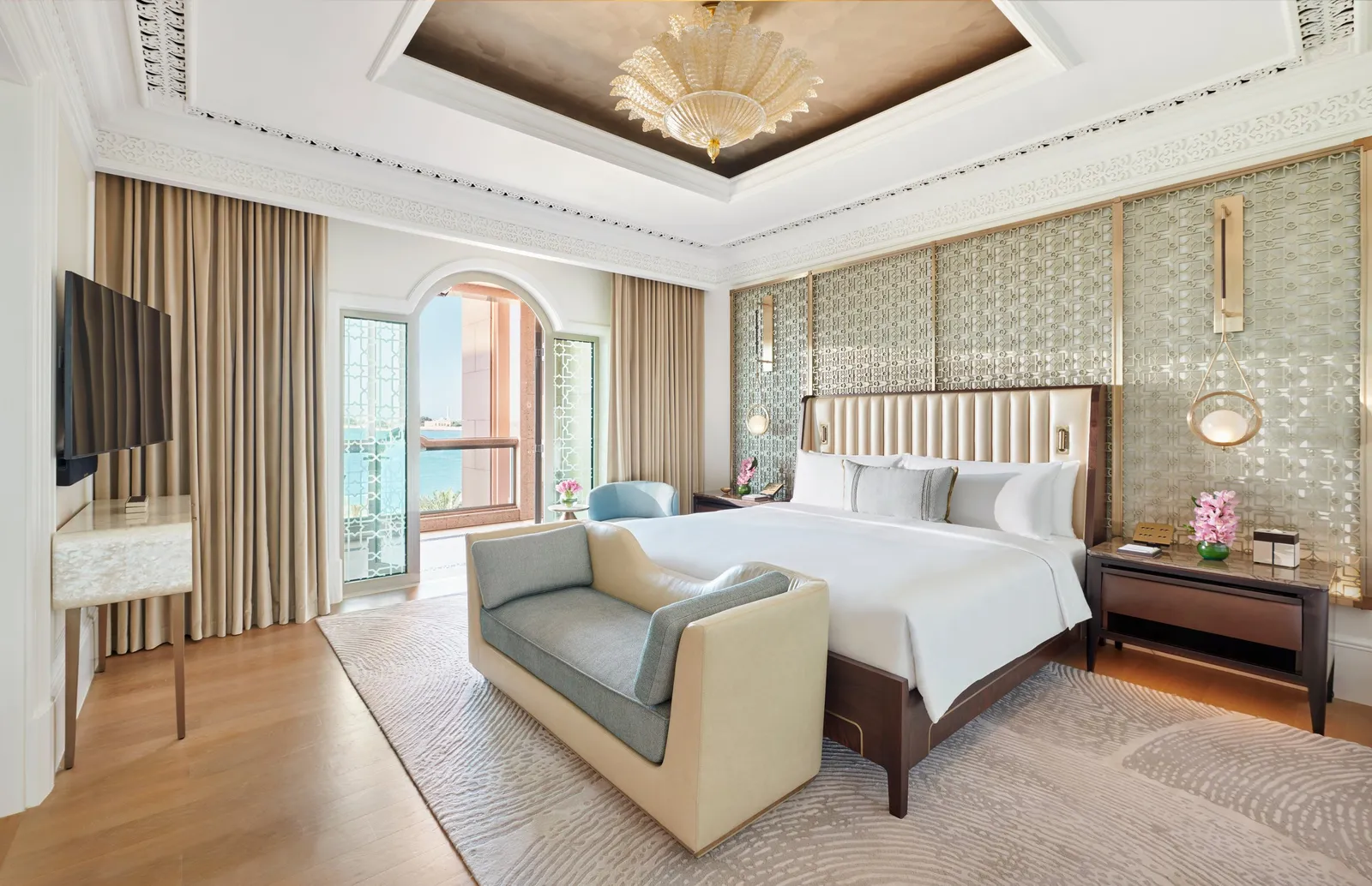Official photograph of the Family Sea View Suite category at Emirates Palace