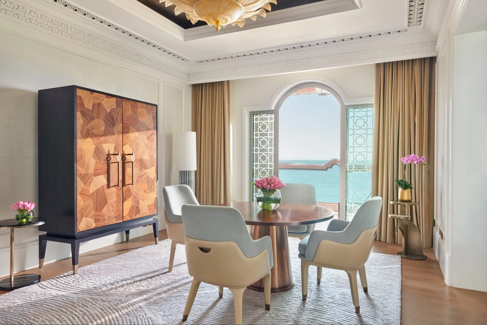 Official photograph of the Sea View Suite category at Emirates Palace