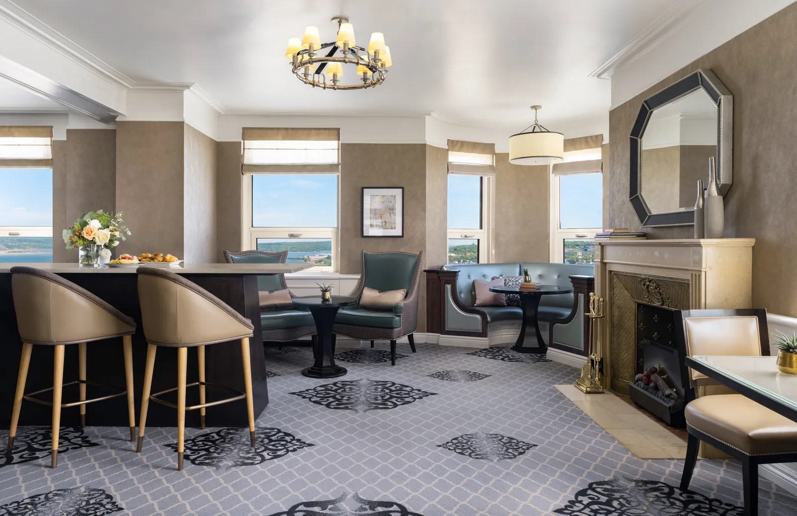 La lounge Fairmont Gold