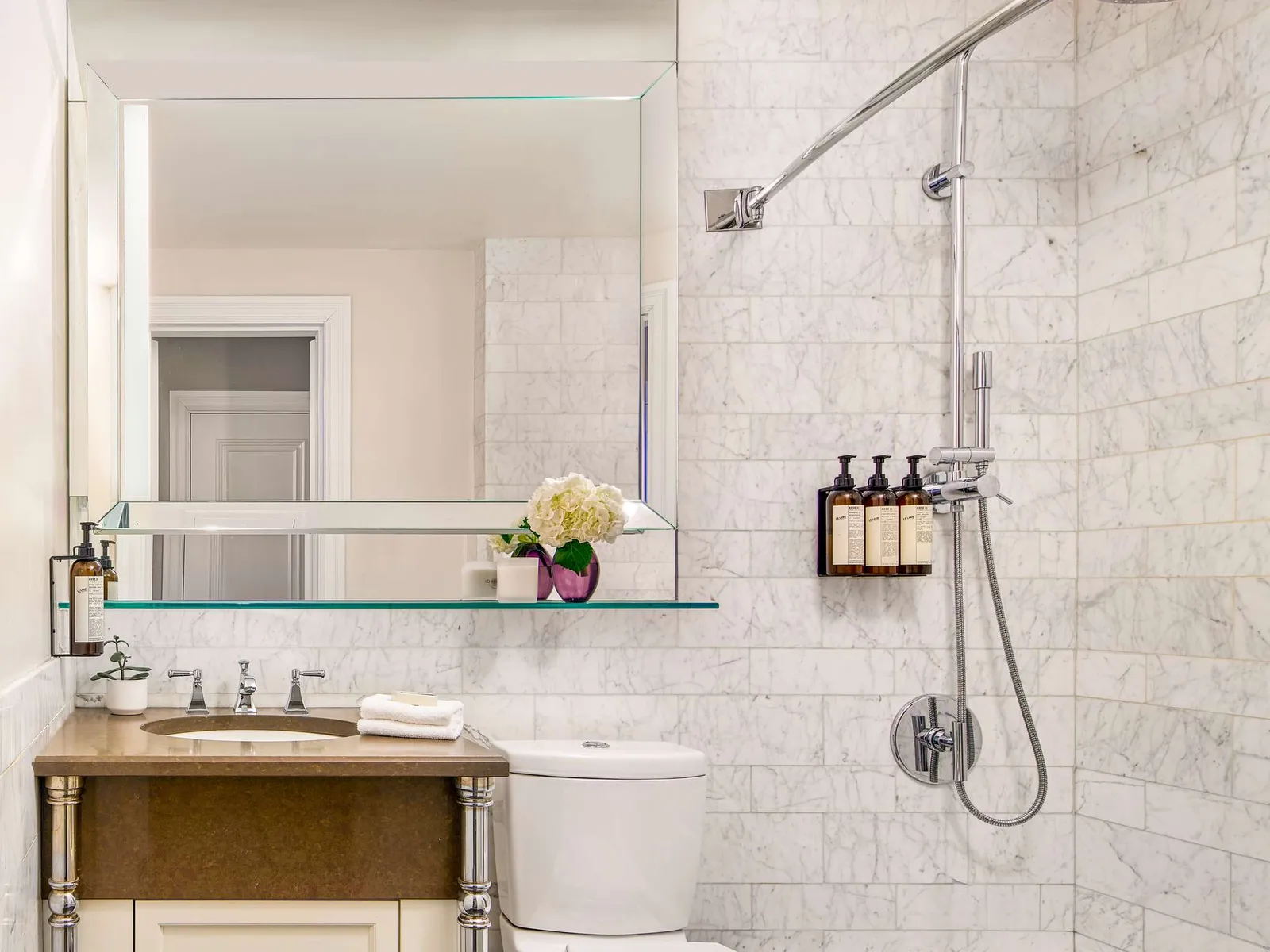 Il bagno della Deluxe Two Double