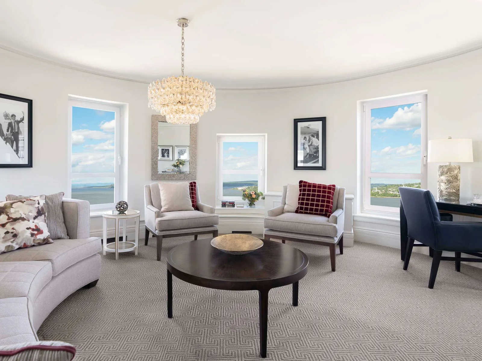 Il salotto della Trudeau Suite