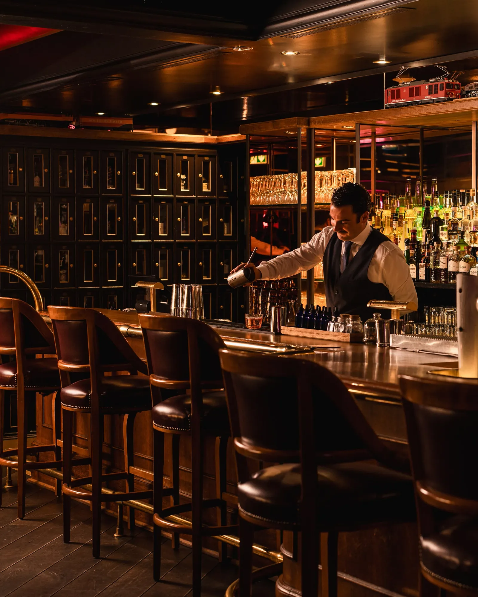 Funky Claude’s Bar al Fairmont Le Montreux Palace
