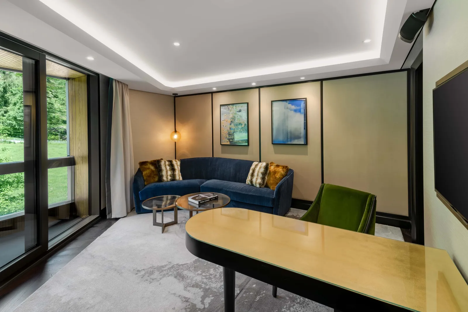 Il soggiorno separato della Master Suite