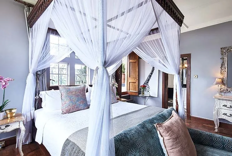 Official photograph of the Betty room at Giraffe Manor