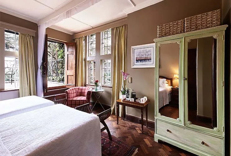 Official photograph of the Daisy room at Giraffe Manor