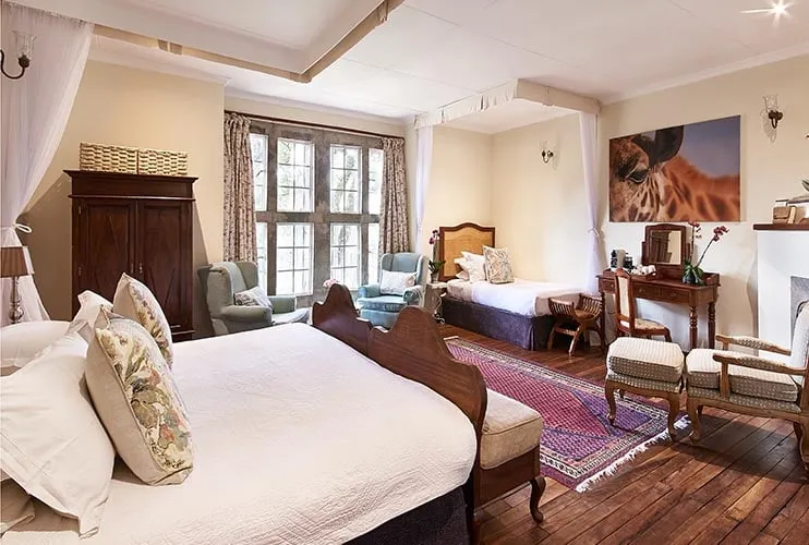 Official photograph of the Kelly room at Giraffe Manor