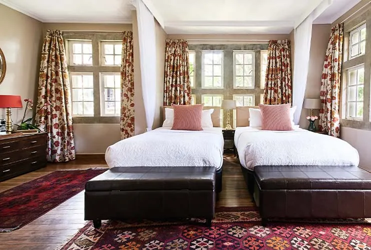 Official photograph of the Salma room at Giraffe Manor