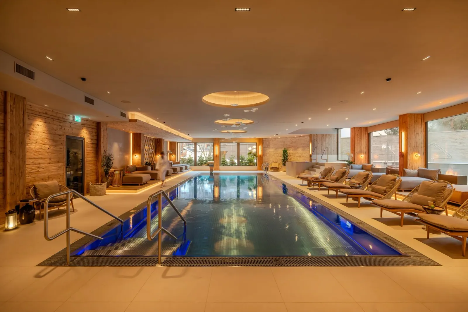 La piscina del nuovo Vita Borni