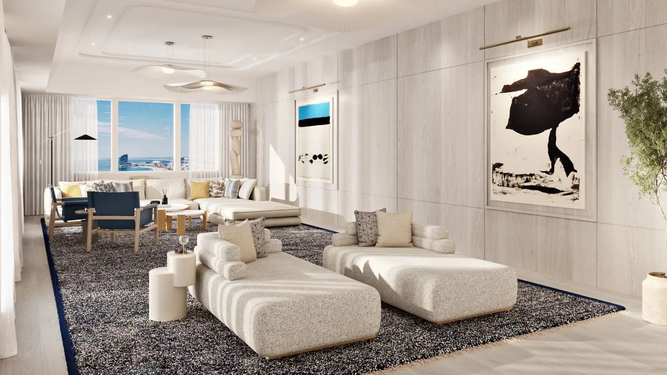 Official visualisation · The Mediterranean Suite · Hotel Arts Barcelona