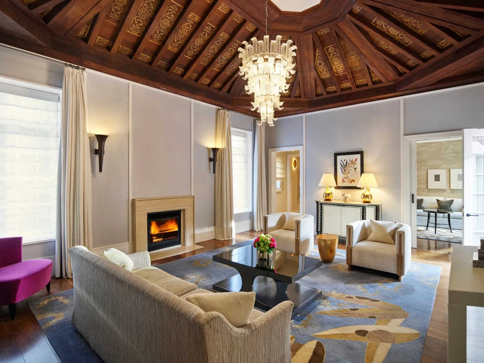 The The Bell Suite at Hotel Bel-Air, as the official site shows it