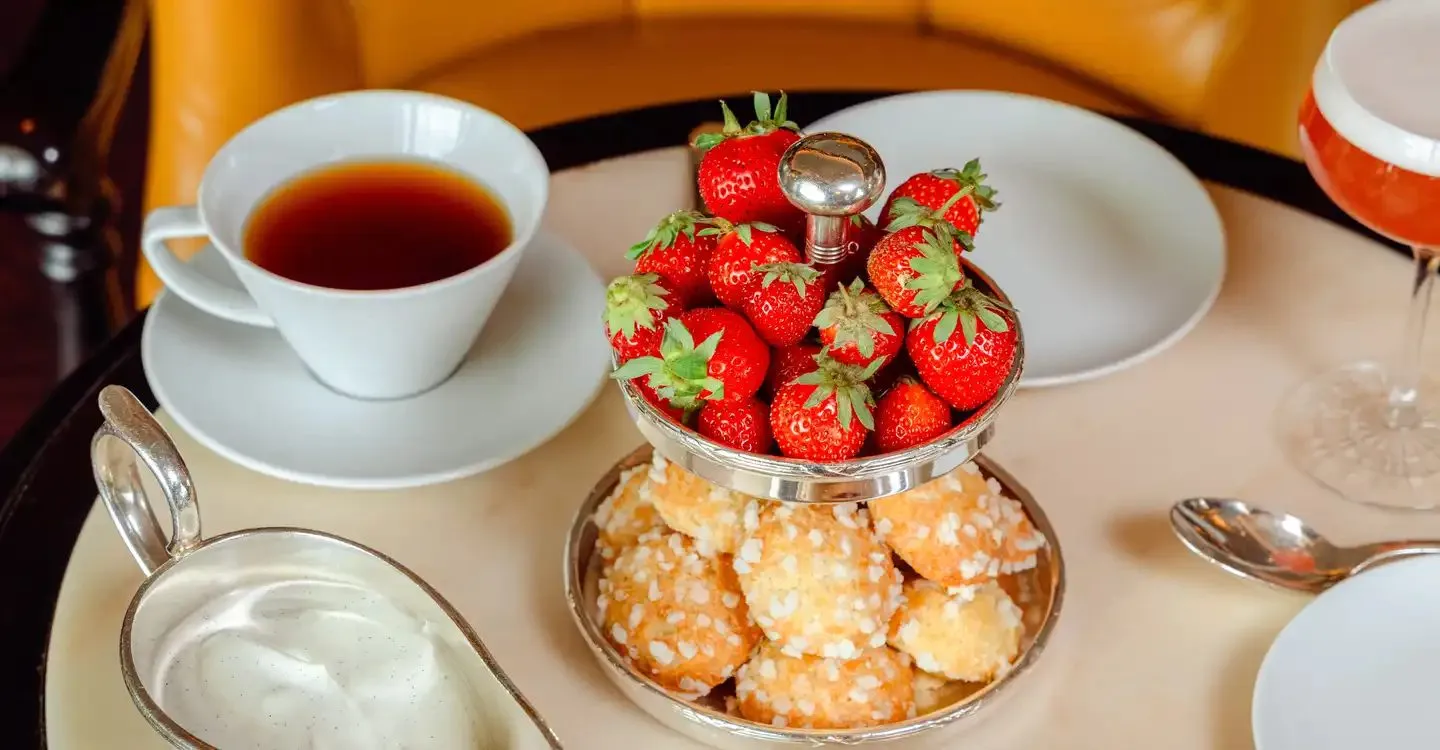 Cedric Grolet pastries at Le Bar Américain
