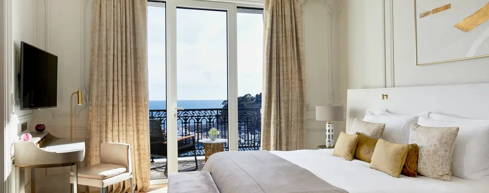 Suite - sea view with terrace at Hôtel de Paris Monte-Carlo