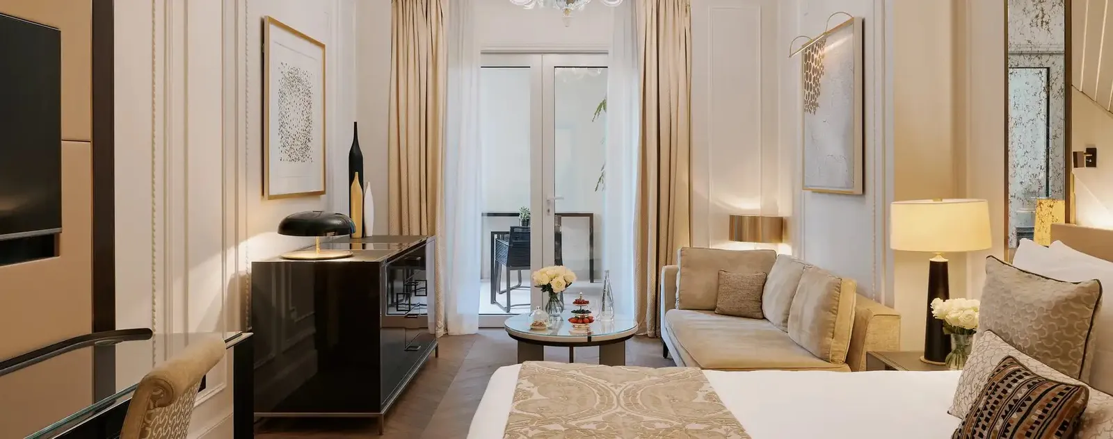 Superior Room - patio view at Hôtel de Paris Monte-Carlo