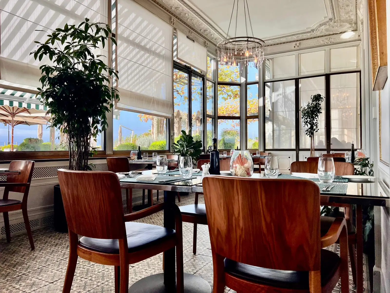 La sala del ristorante Le 3C