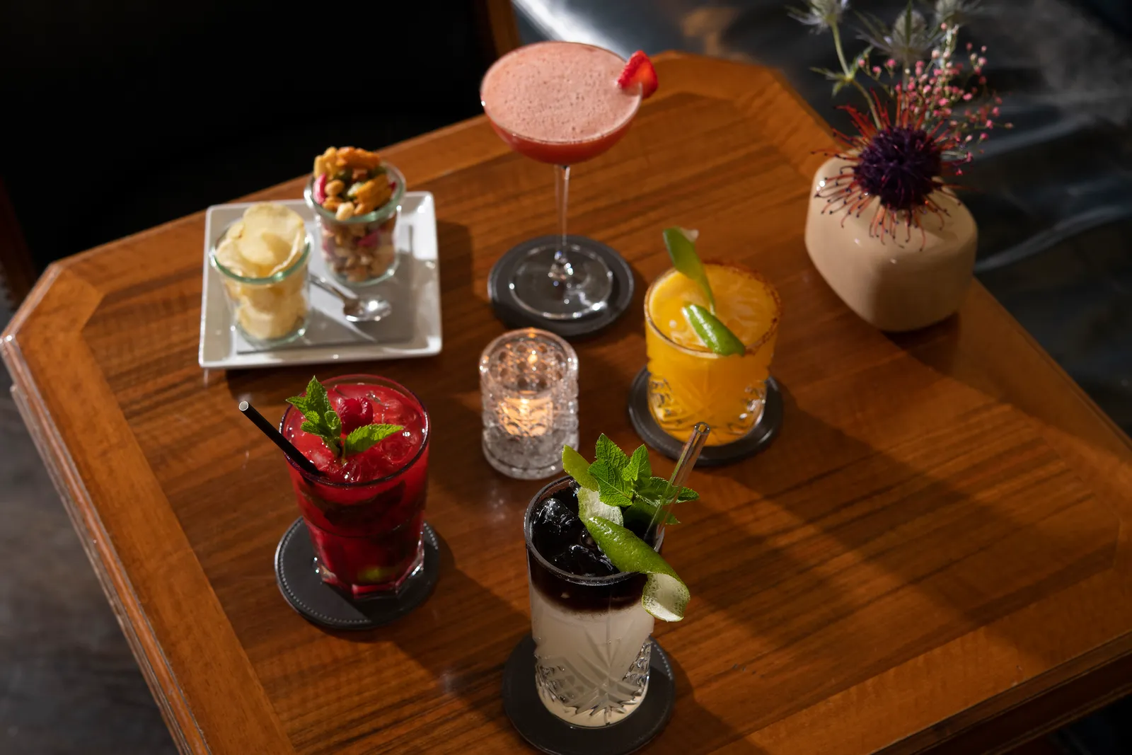 I cocktail del Bar Anglais