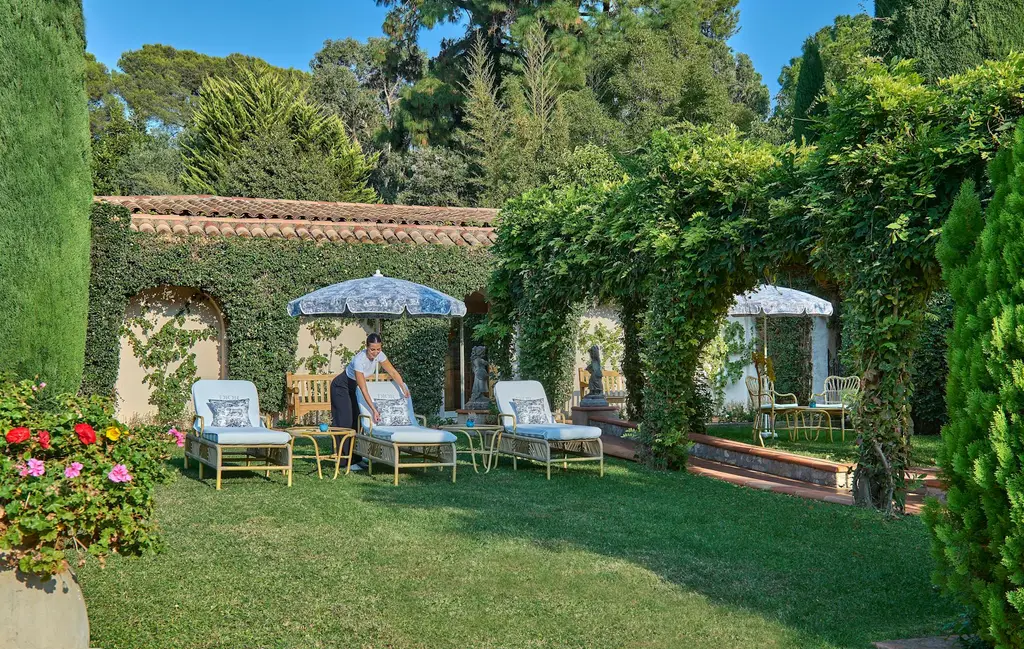 L’ingresso della Dior Spa Eden-Roc