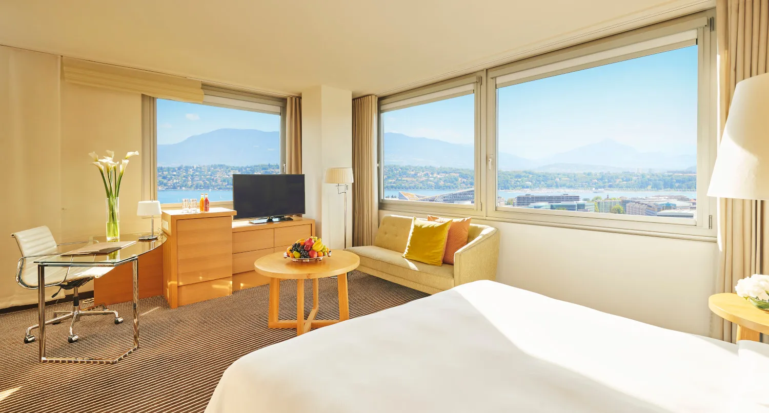 Junior Suite Lake View all’InterContinental Genève