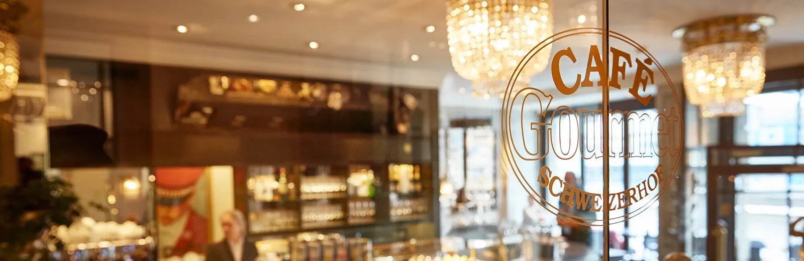 The Café Gourmet counter