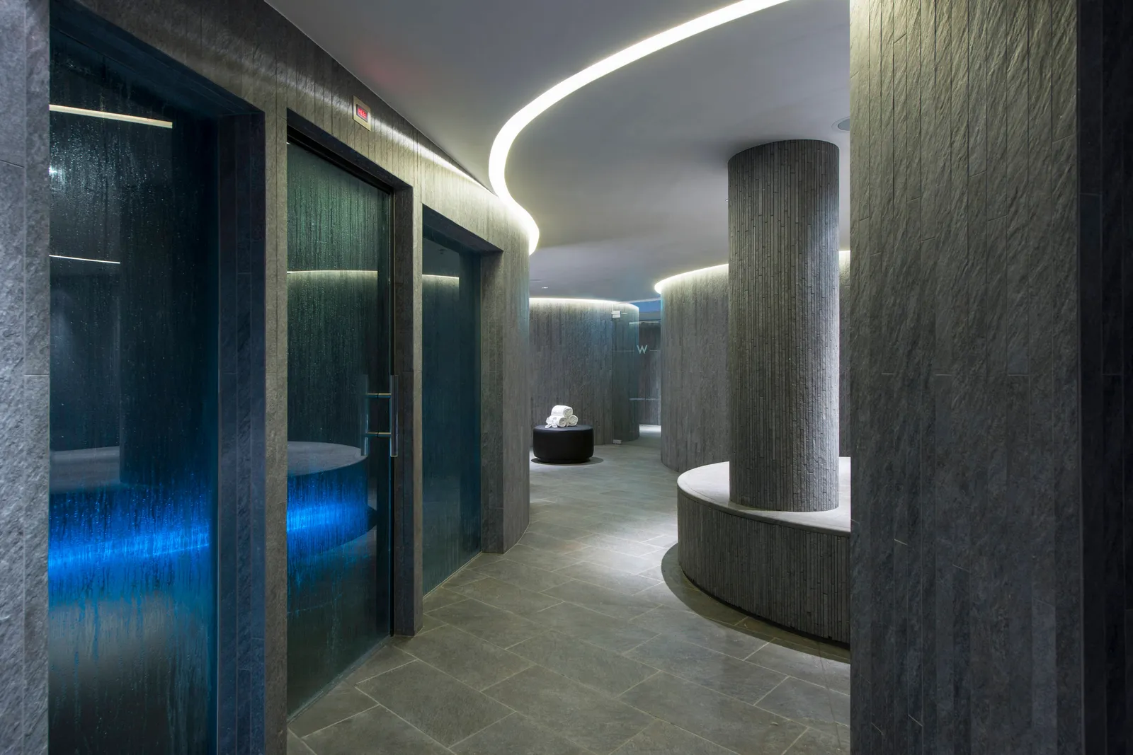 Il percorso della spa