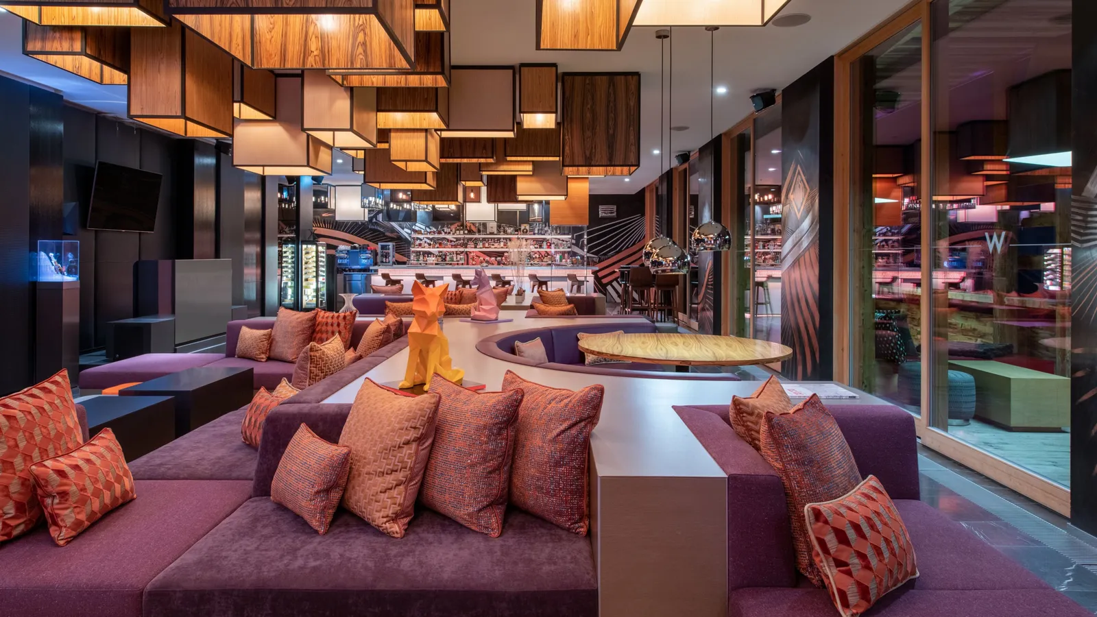 Le sedute del W Living Room