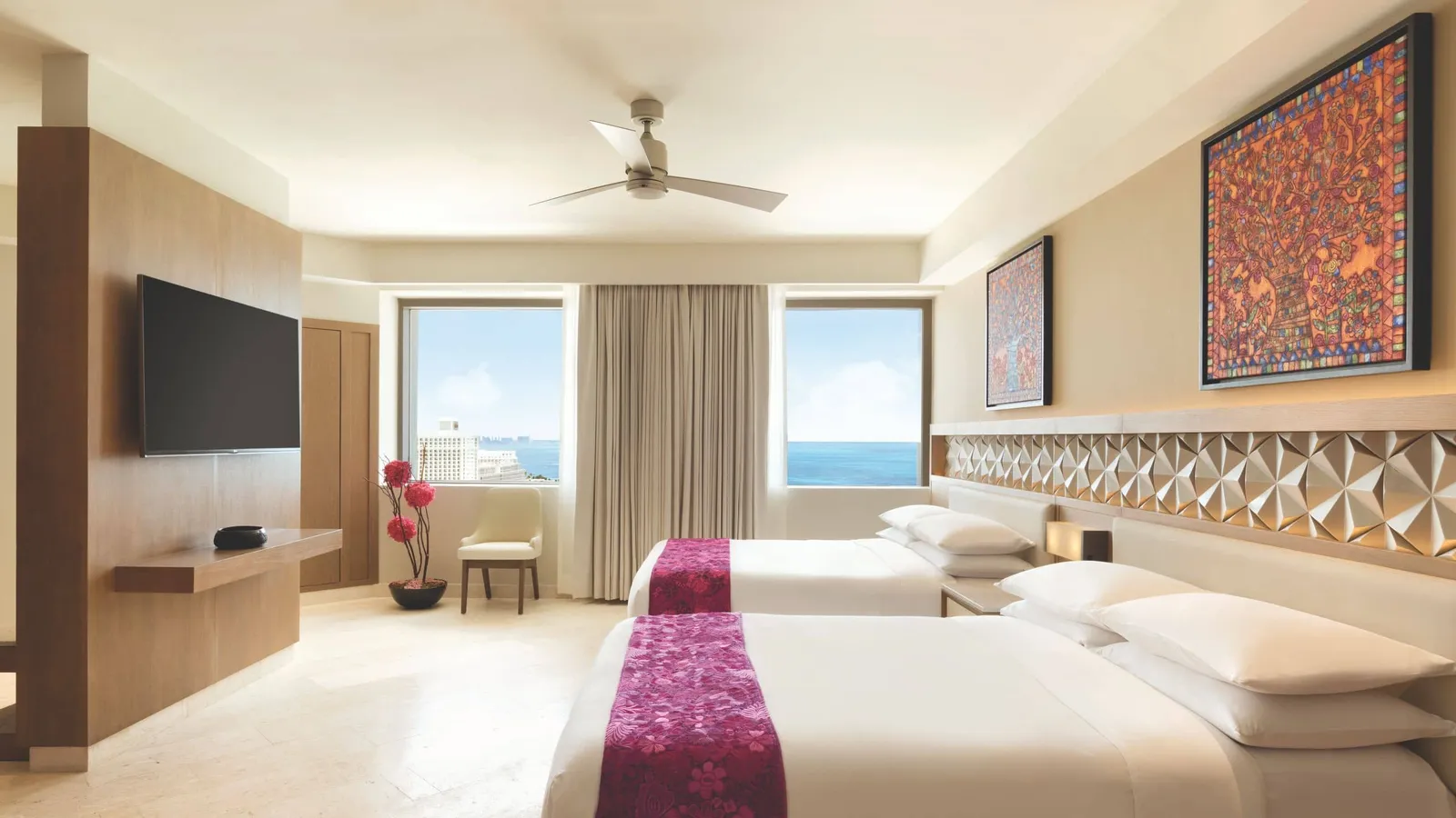 Presidential Suite bedroom with a large bed