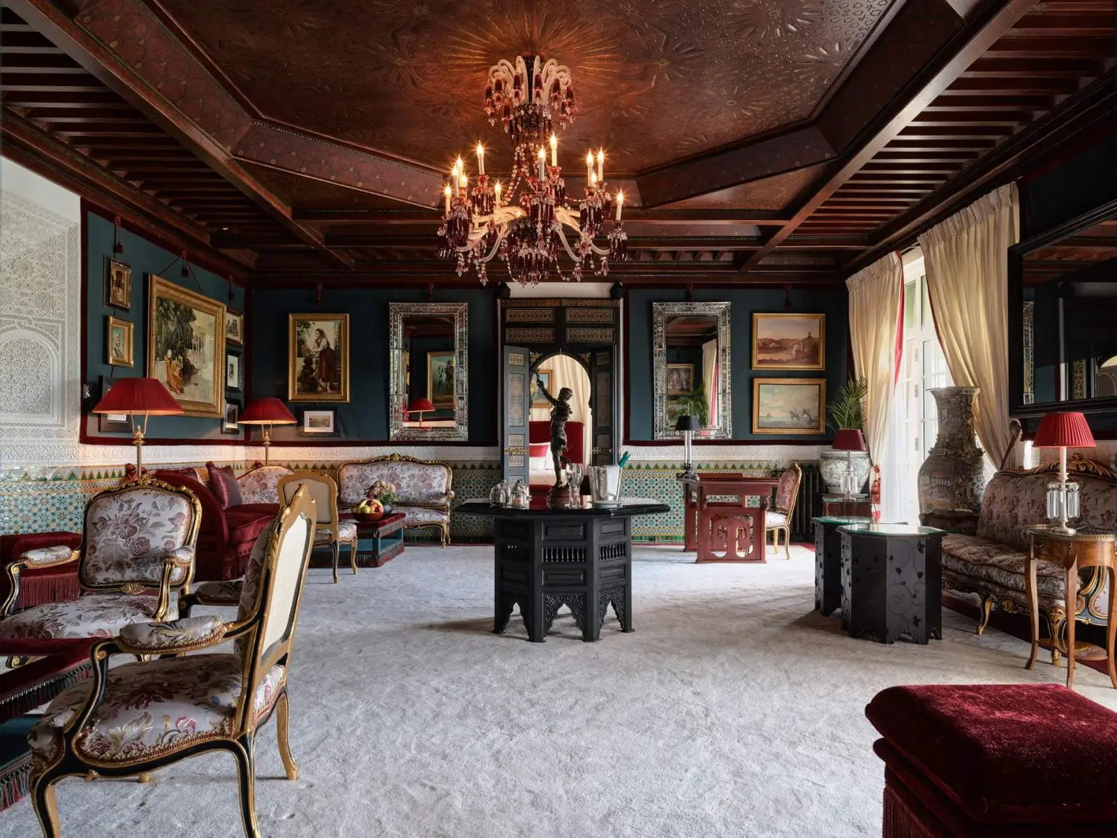 Official photograph of the Al Mamoun Suite category at La Mamounia