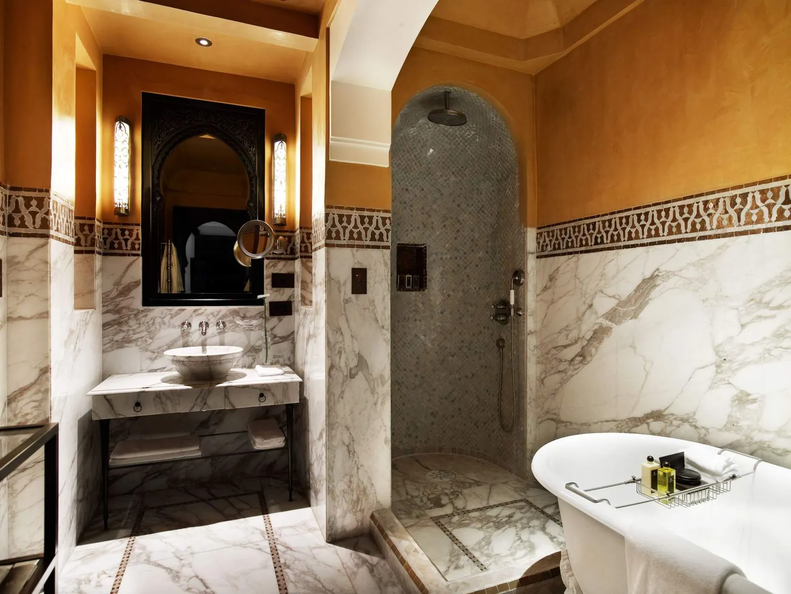 Official photograph of the Hivernage Suite category at La Mamounia
