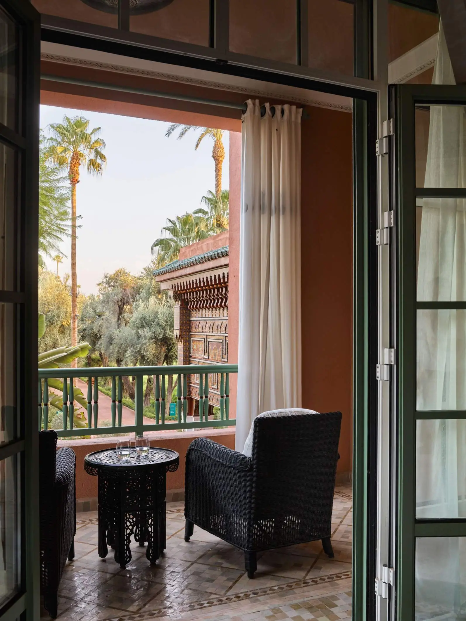 Official photograph of the Park Deluxe category at La Mamounia