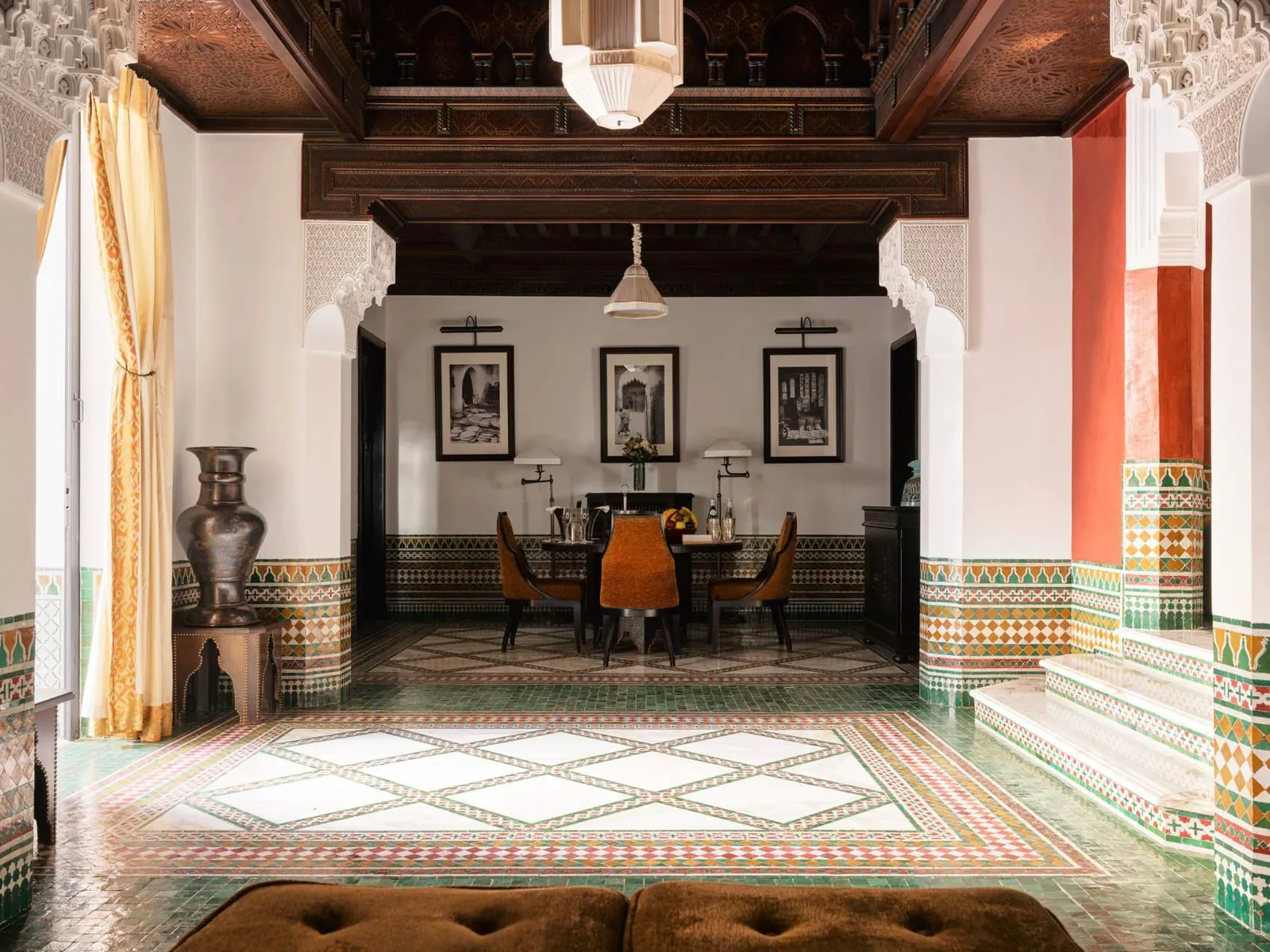 Official photograph of the The 3 Riads category at La Mamounia