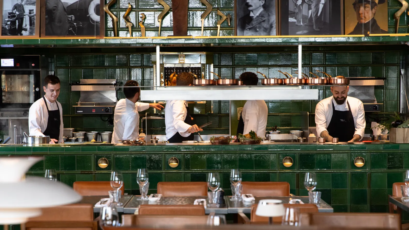 Eden Kitchen’s open kitchen