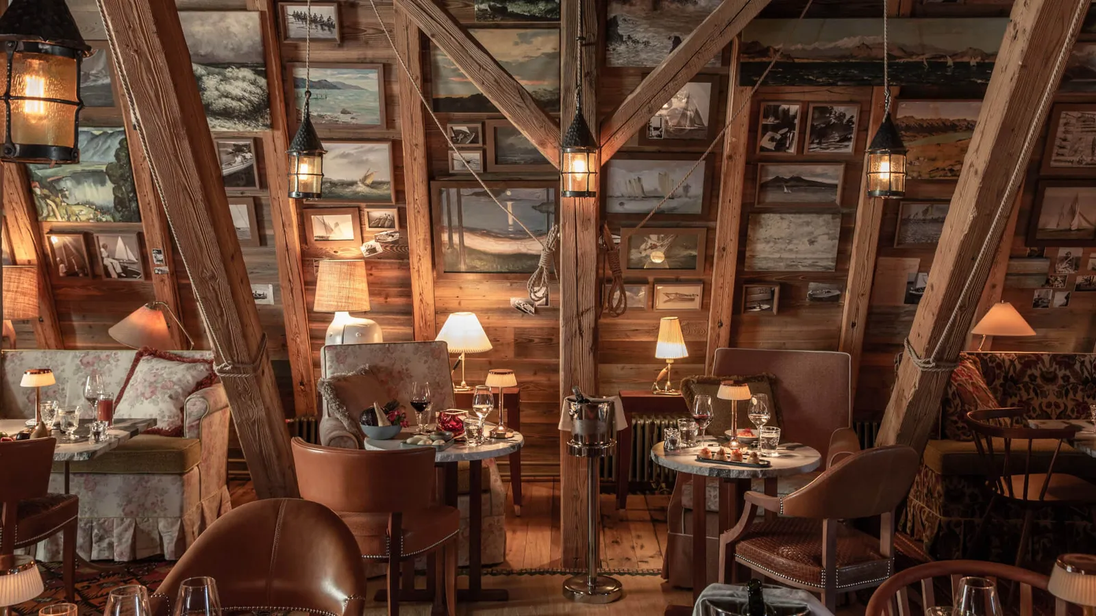 La Muña beneath the beams