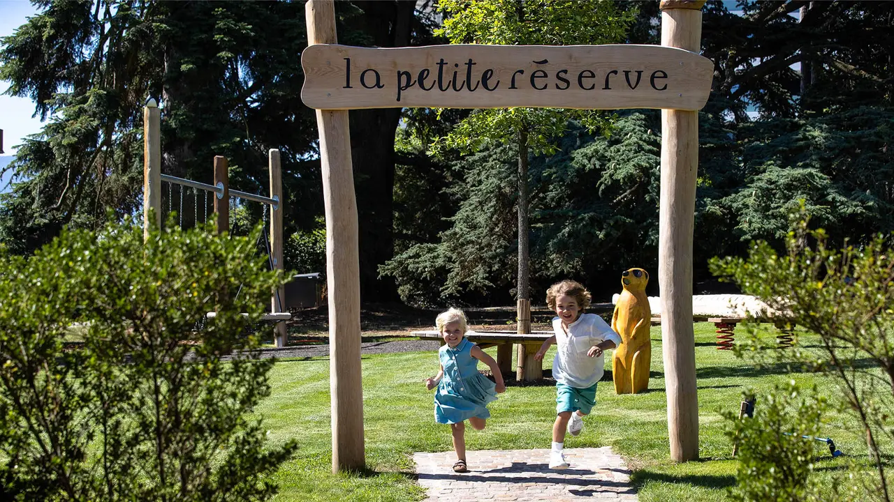L’ingresso della Petite Réserve